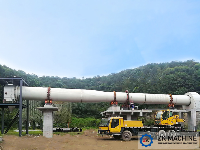 High Automation Calcination Rotary Kiln For Lime Dolomite 