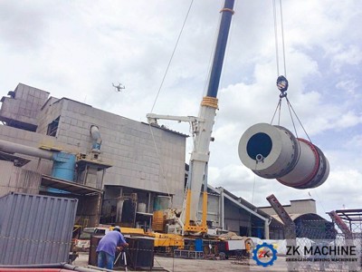 Brazil Φ3×11m Rotary Granulator for NPK Fertilizer Plant Project