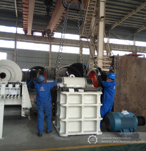 Iran Limestone Jaw Crusher Project