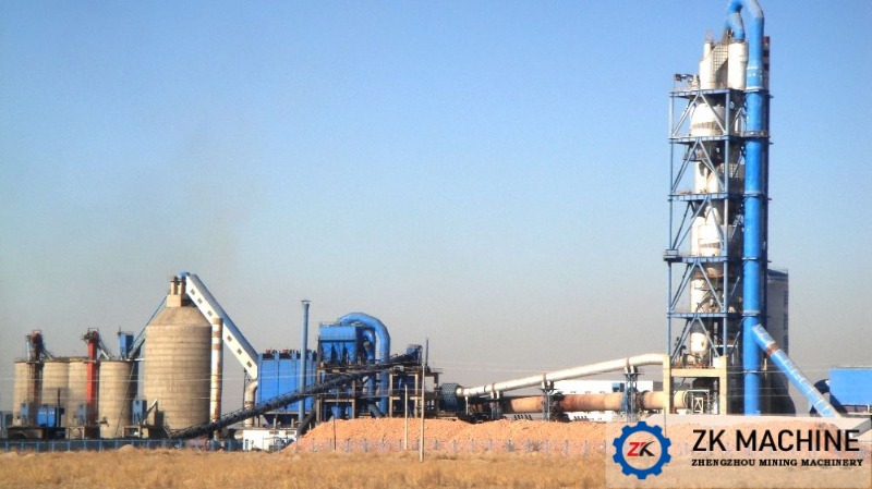 Mongolia cement plant