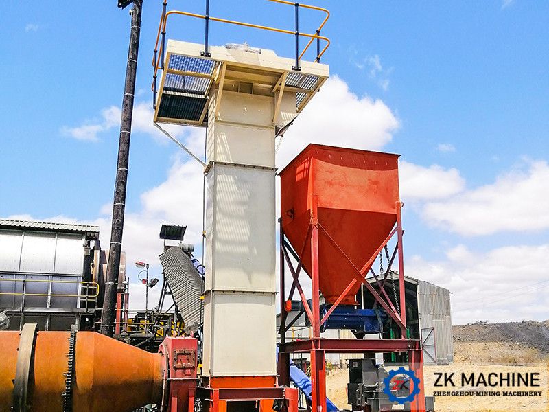 South Africa Bucket Elevator for Coal