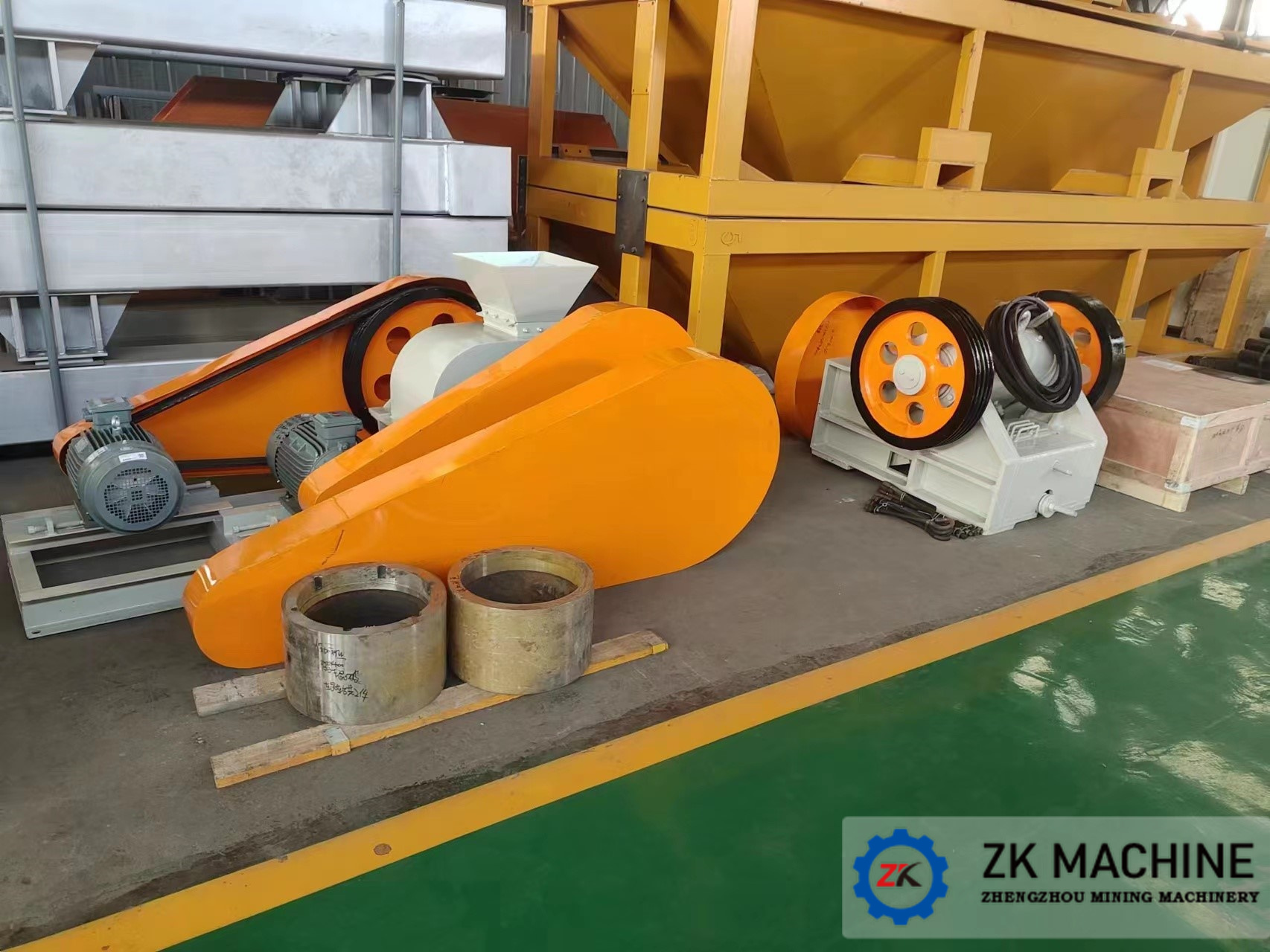Bulgaria Jaw Crushers and Double Roller Crusher Project