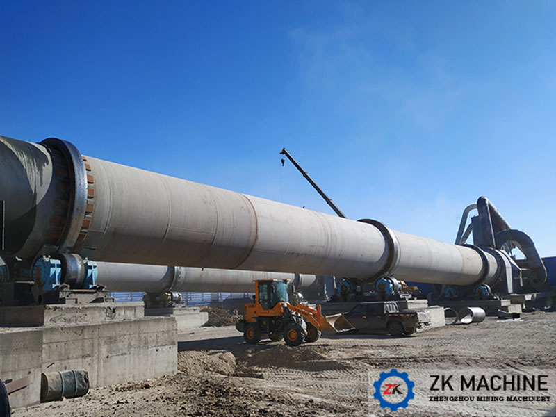 China 400TPD Active Lime Production Line Project 