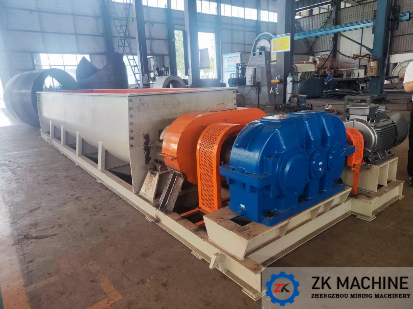 Guizhou HJ250×2.1m Dual-Axis Acid Mixer Equipment Delivery