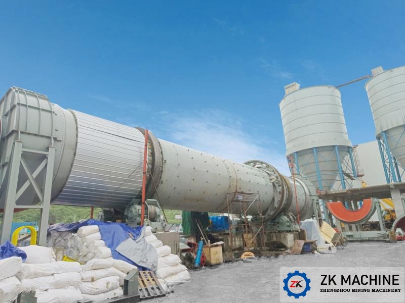 Guizhou Phosphate Ore Ø4m x 25m Dryer